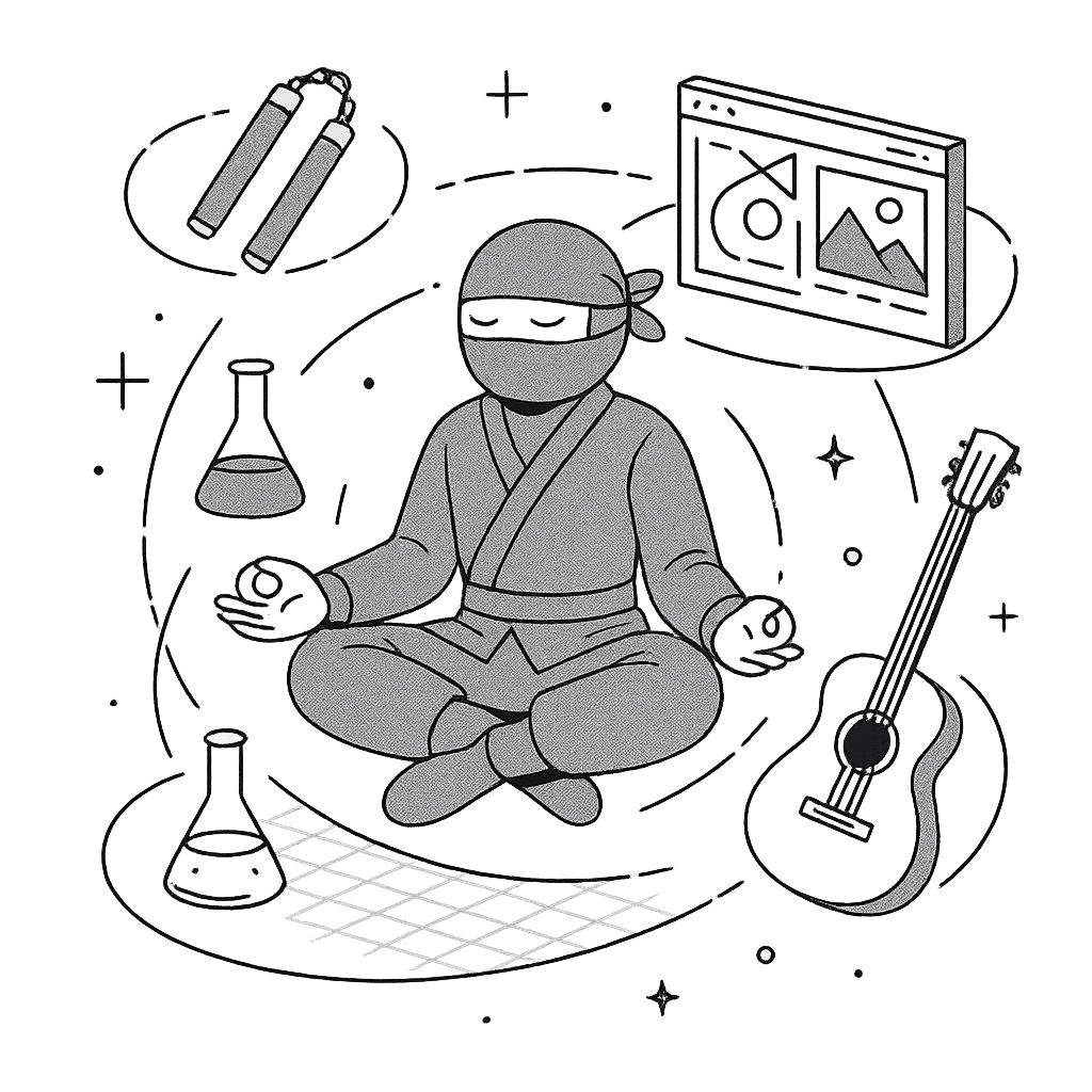 Ninja in Brazil Logo